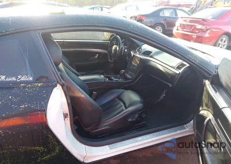 2008 Maserati Granturismo from USA, damaged, VIN ZAMGJ45A180037585